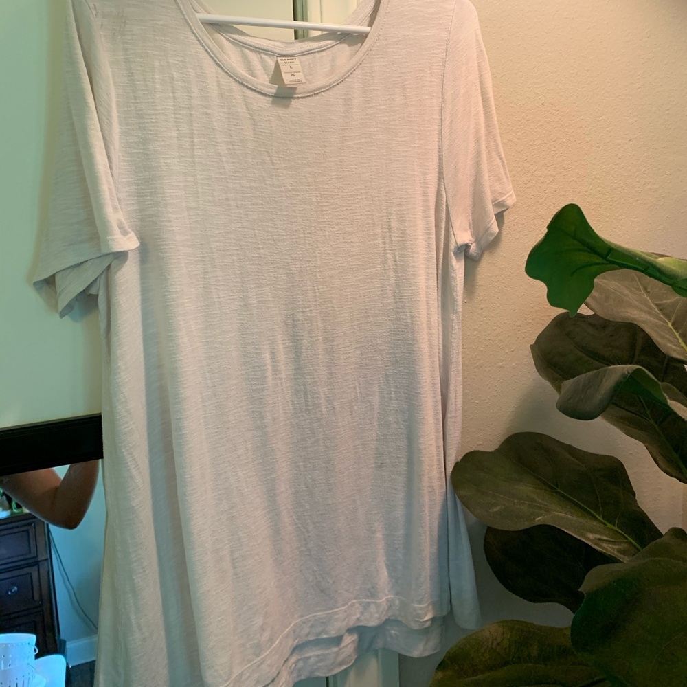 Basic white tee